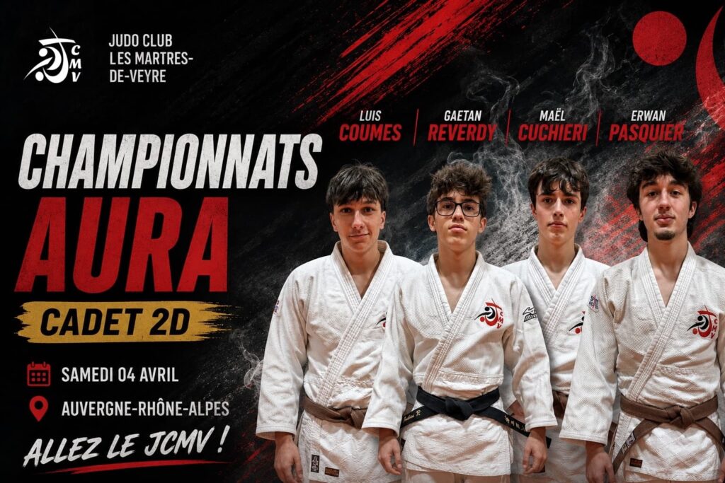 Championnats AURA Cadet 2D 2025/2026