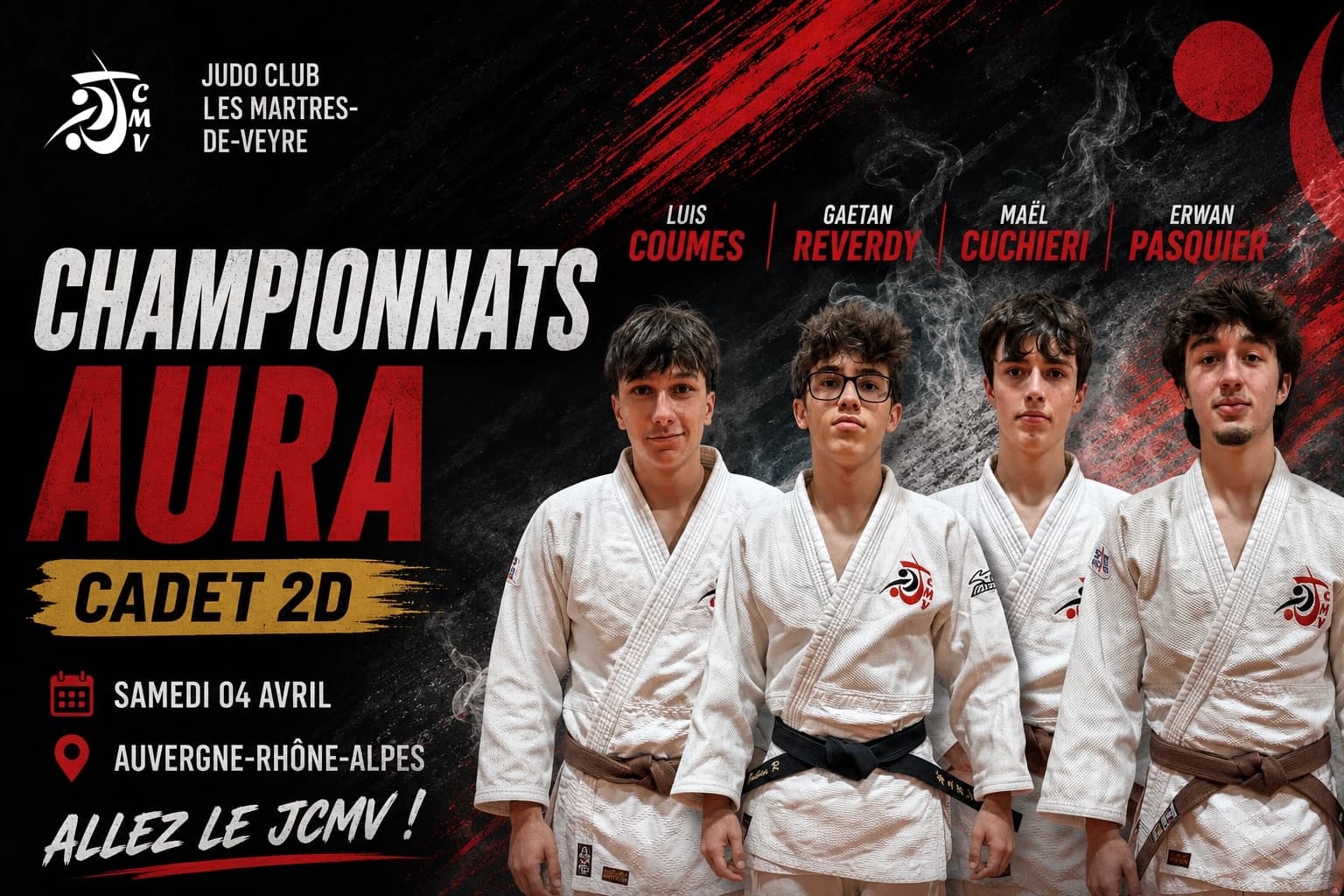 Championnats AURA Cadet 2D