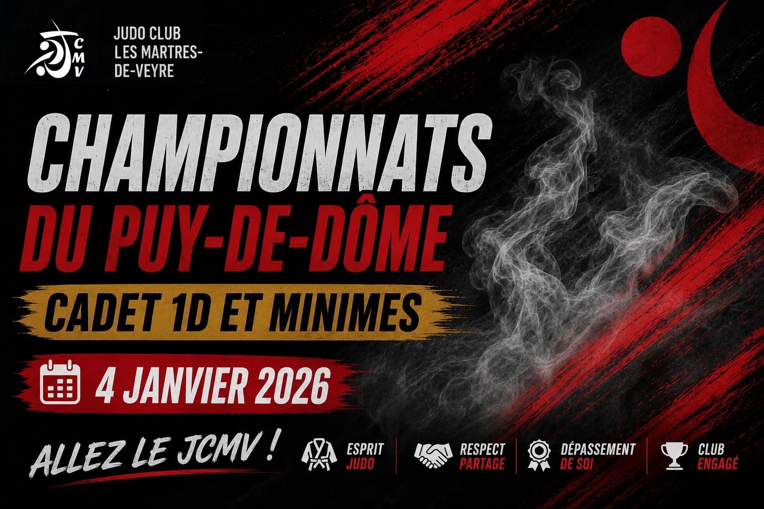 Championnats du Puy-de-Dôme Cadets 1D et Minimes